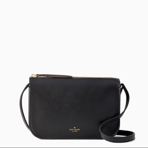 Kate spade holiday lane val black crossbody NWT - Picture 8 of 8